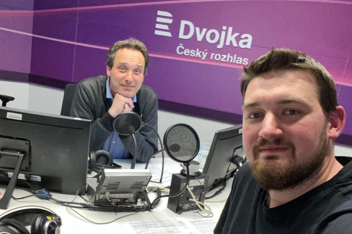 Tomáš Čivrný hostem na Českém Rozhlasu Dvojka