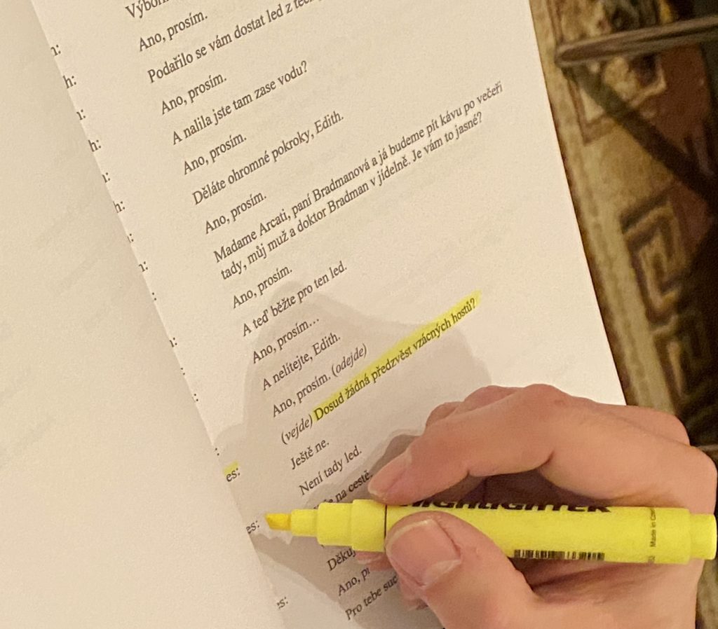 Rozmarný duch – první čtená (4)