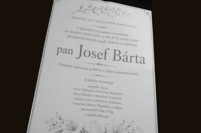 🕯 Odešel Pepa Bárta 🖤